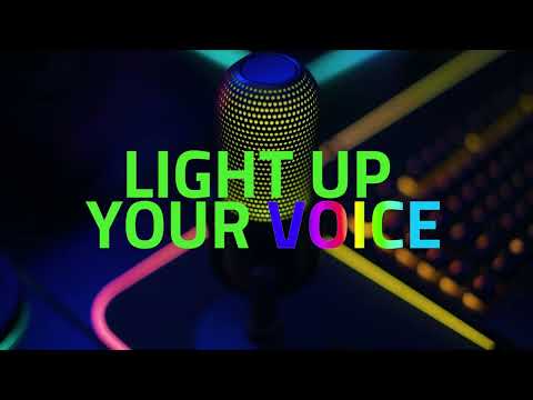 Micrófono Razer Seiren V3 Chroma USB Streaming Supercardioide c/n Sensor Touch Silent