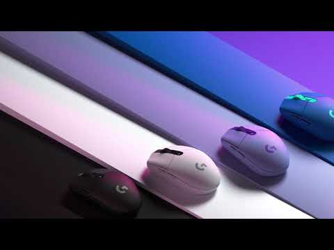 Mouse gamer Logitech G203, cableado, Lightsync RGB, 6 botones