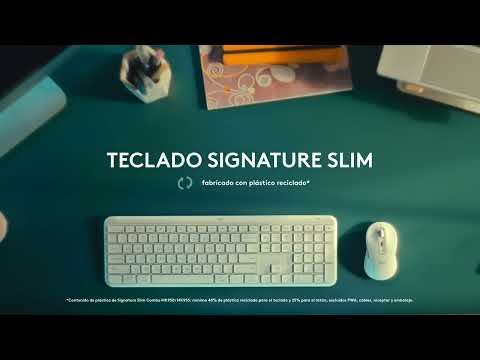 Teclado Logitech Signature Slim K950, layout ESP white DEMO