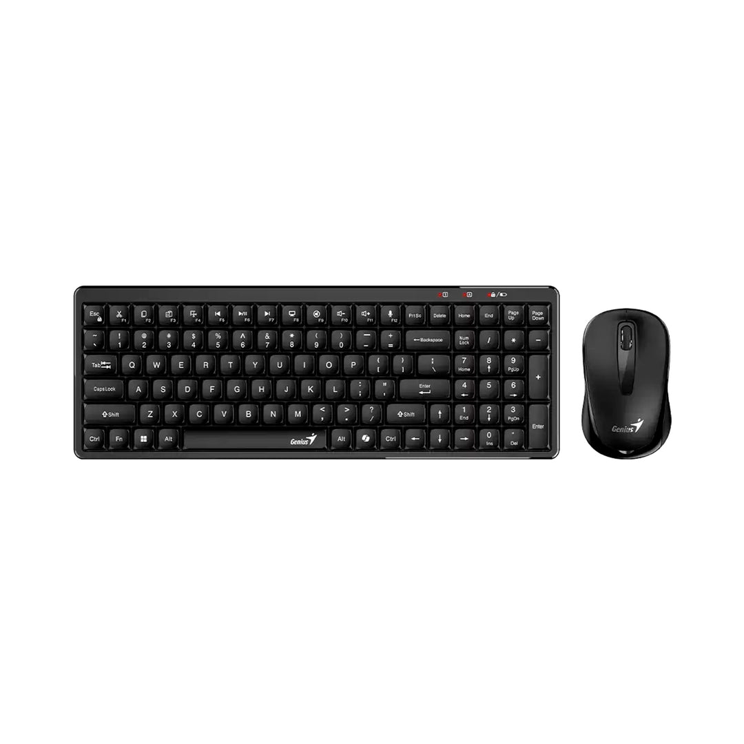 Combo teclado y mouse inalámbrico Genius Luxemate Q8100, tecla Copilot AI - Achorao