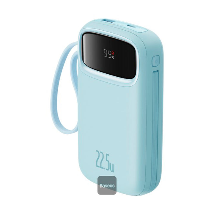Power Bank Baseus Qpow2 Dual fast charging cables 10000mAh 22.5W Lightning + C - Achorao