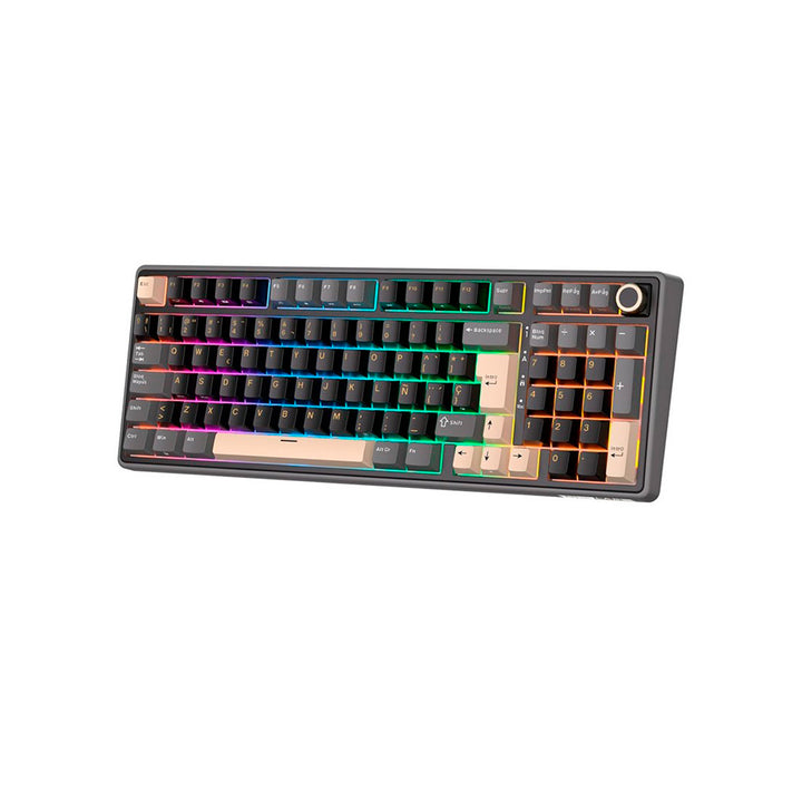 Teclado mecánico gamer Royal Kludge RK-R98 Pro - Achorao