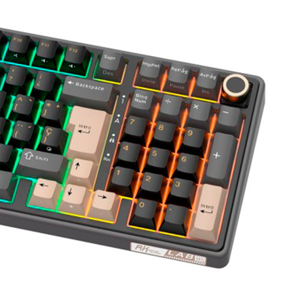Teclado mecánico gamer Royal Kludge RK-R98 Pro - Achorao