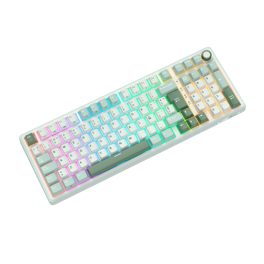 Teclado mecánico gamer Royal Kludge RK-R98 Pro - Achorao