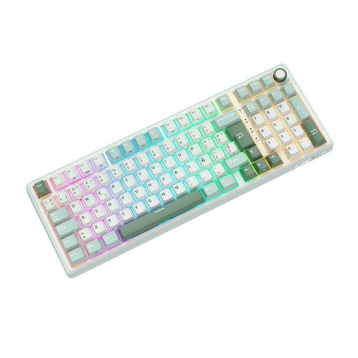 Teclado mecánico gamer Royal Kludge RK-R98 Pro - Achorao