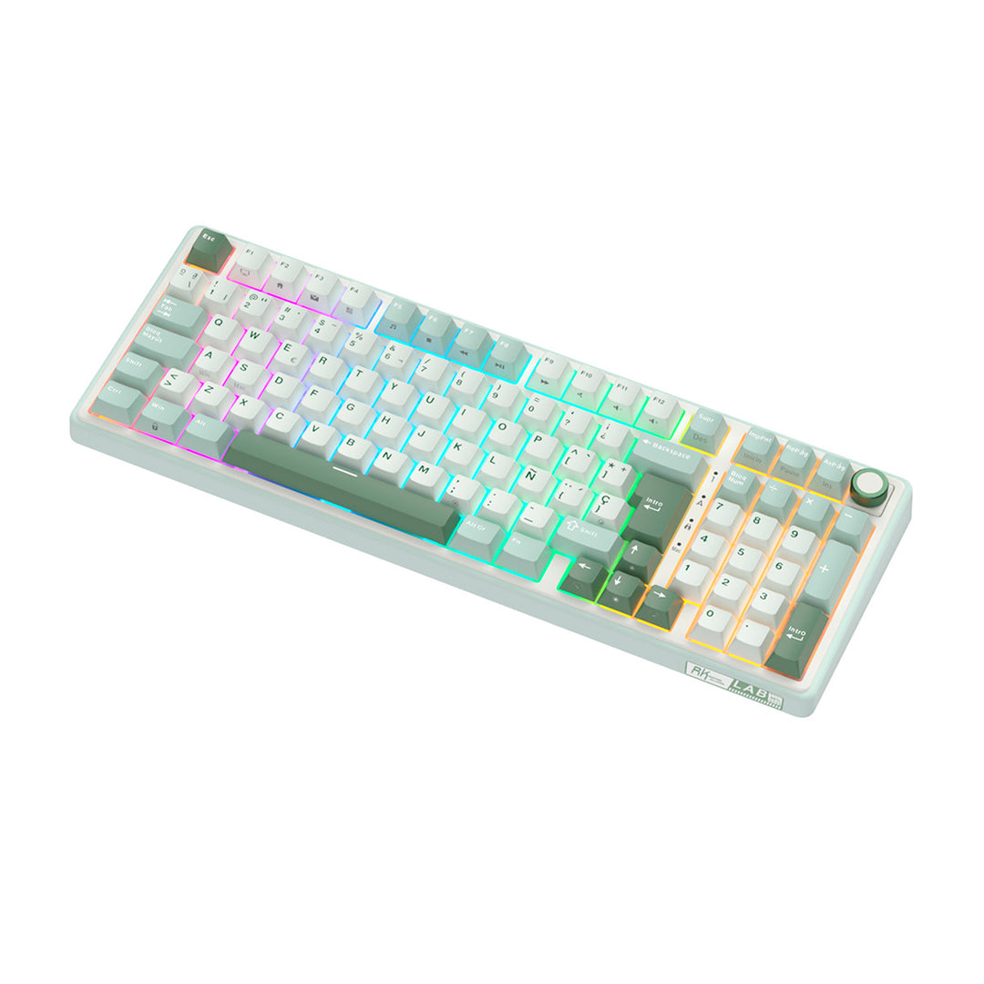 Teclado mecánico gamer Royal Kludge RK-R98 Pro - Achorao