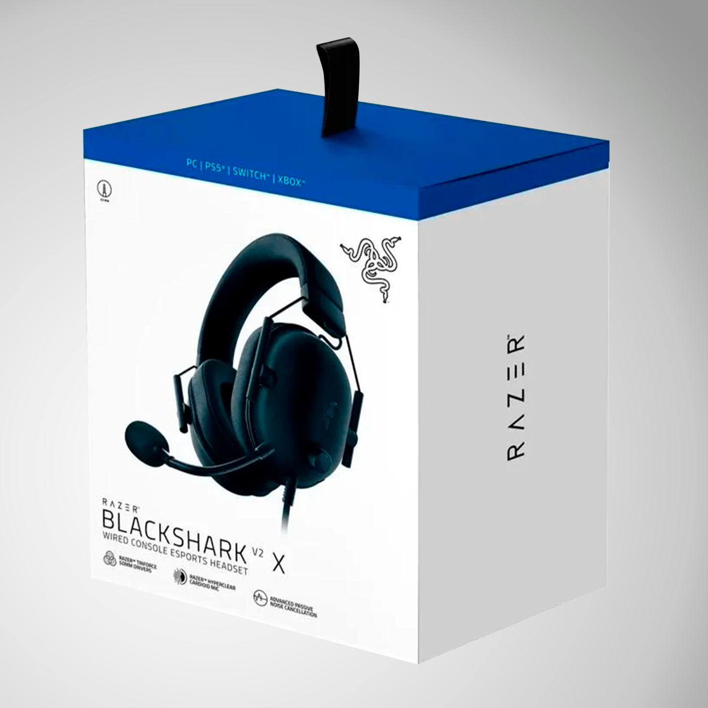 Audífonos Razer Blackshark V2 X Edición PS5 Multi-Plataforma 50MM 7.1 Black - Achorao