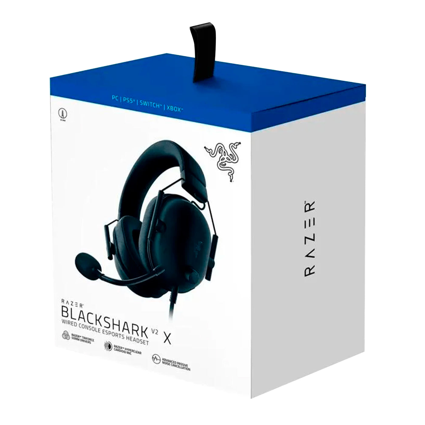 Audífonos Razer Blackshark V2 X Edición PS5 Multi-Plataforma 50MM 7.1 Black - Achorao