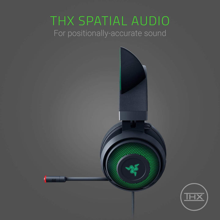 Audifonos usb Razer Kraken Kitty Edition Chroma THX Mic - Achorao