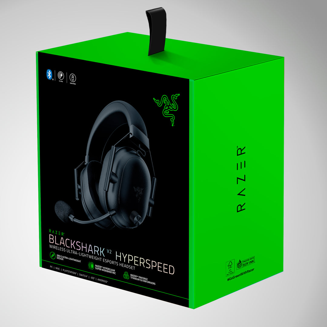 Audífonos Gamer Razer BlackShark V2 Hyperspeed - Black - Achorao