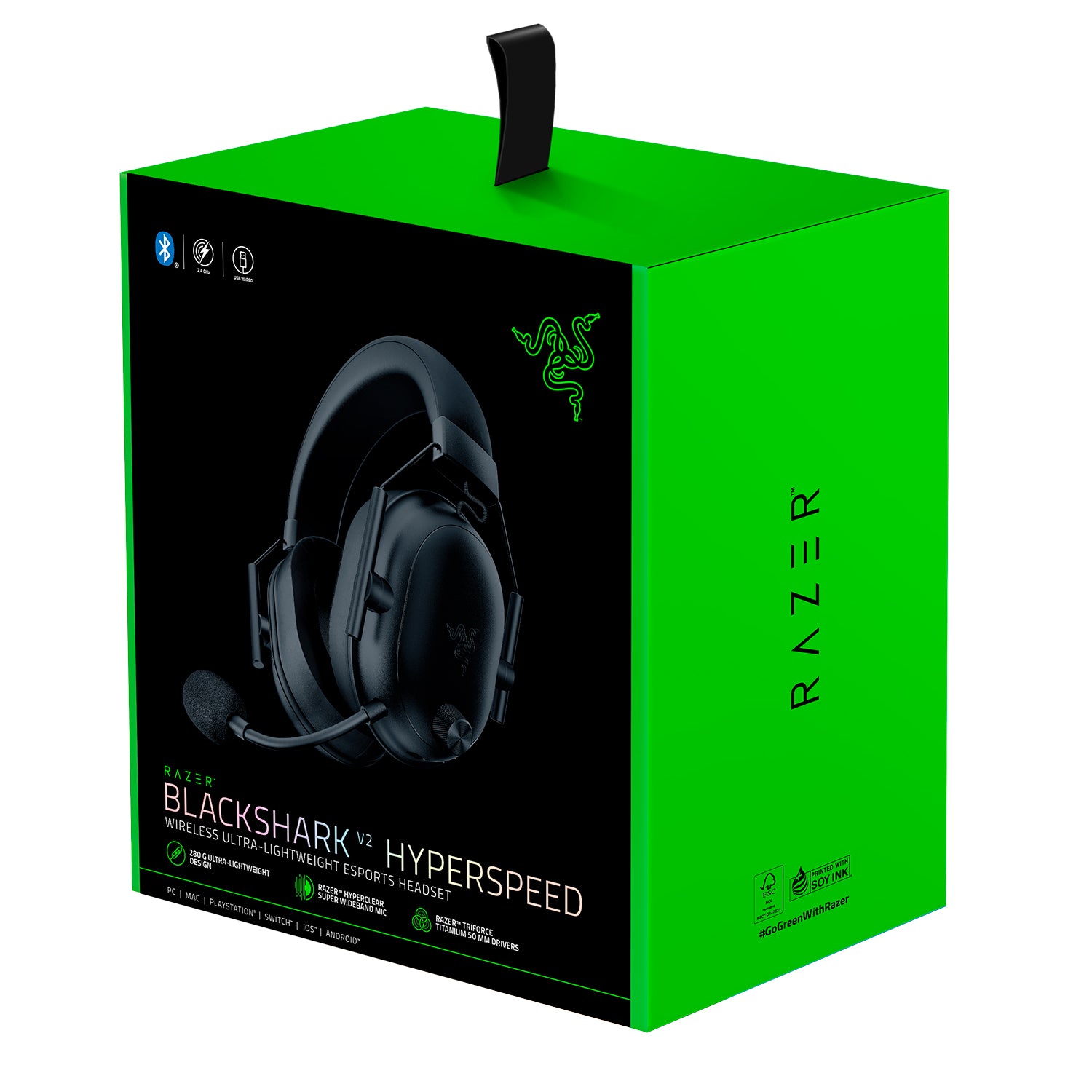 Audífonos Gamer Razer BlackShark V2 Hyperspeed - Black | Achorao
