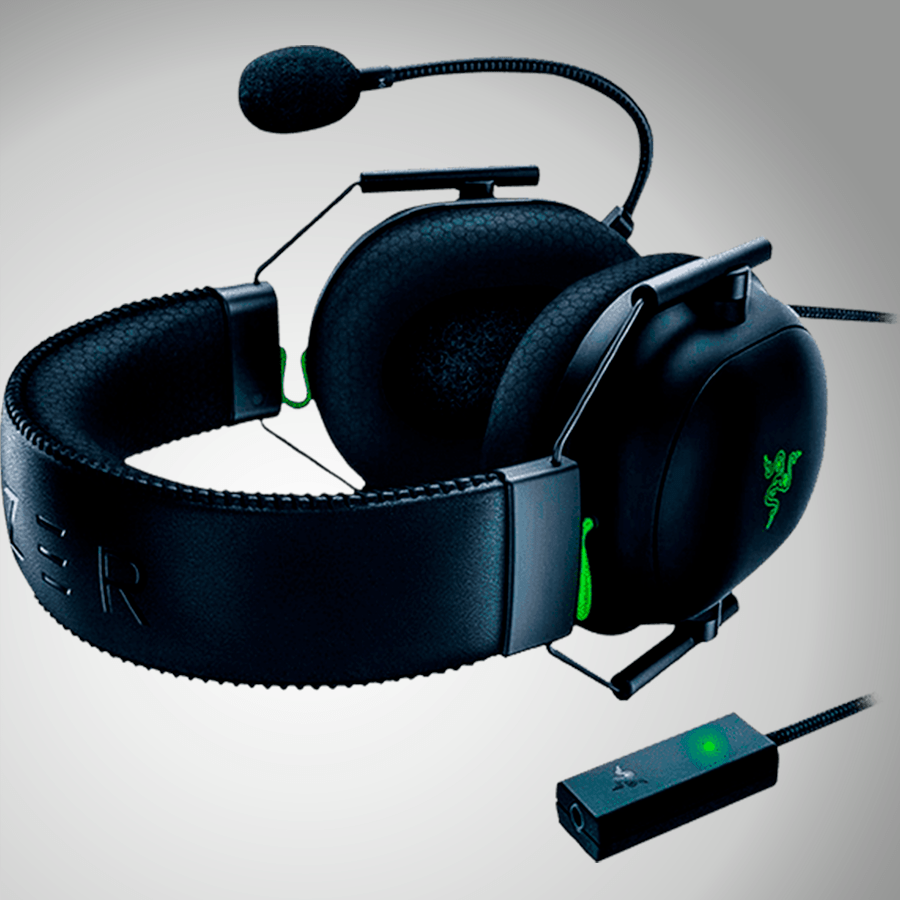 Audifonos Razer Blackshark V2 + USB SOUND CARD - Achorao
