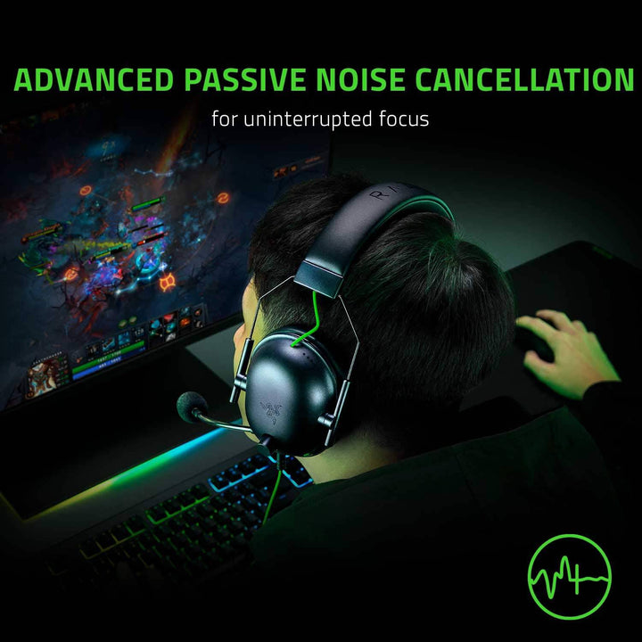 Audífonos Razer Blackshark V2 X USB HyperClear Noise Cancelling - Achorao