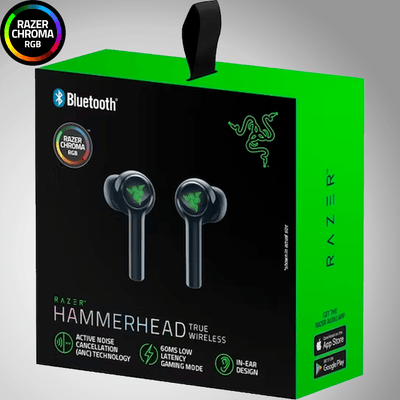 Audífonos Razer Hammerhead True Wireless Gen 2 Low Latency - Achorao