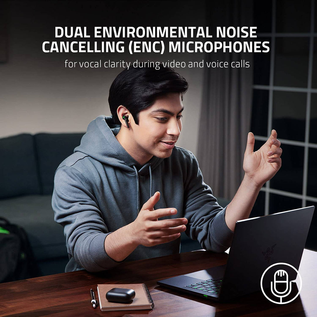 Audífonos Razer Hammerhead True Wireless Gen 2 Low Latency - Achorao