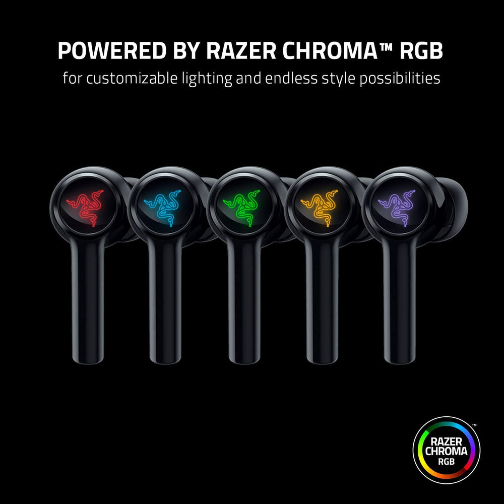 Audífonos Razer Hammerhead True Wireless Gen 2 Low Latency - Achorao