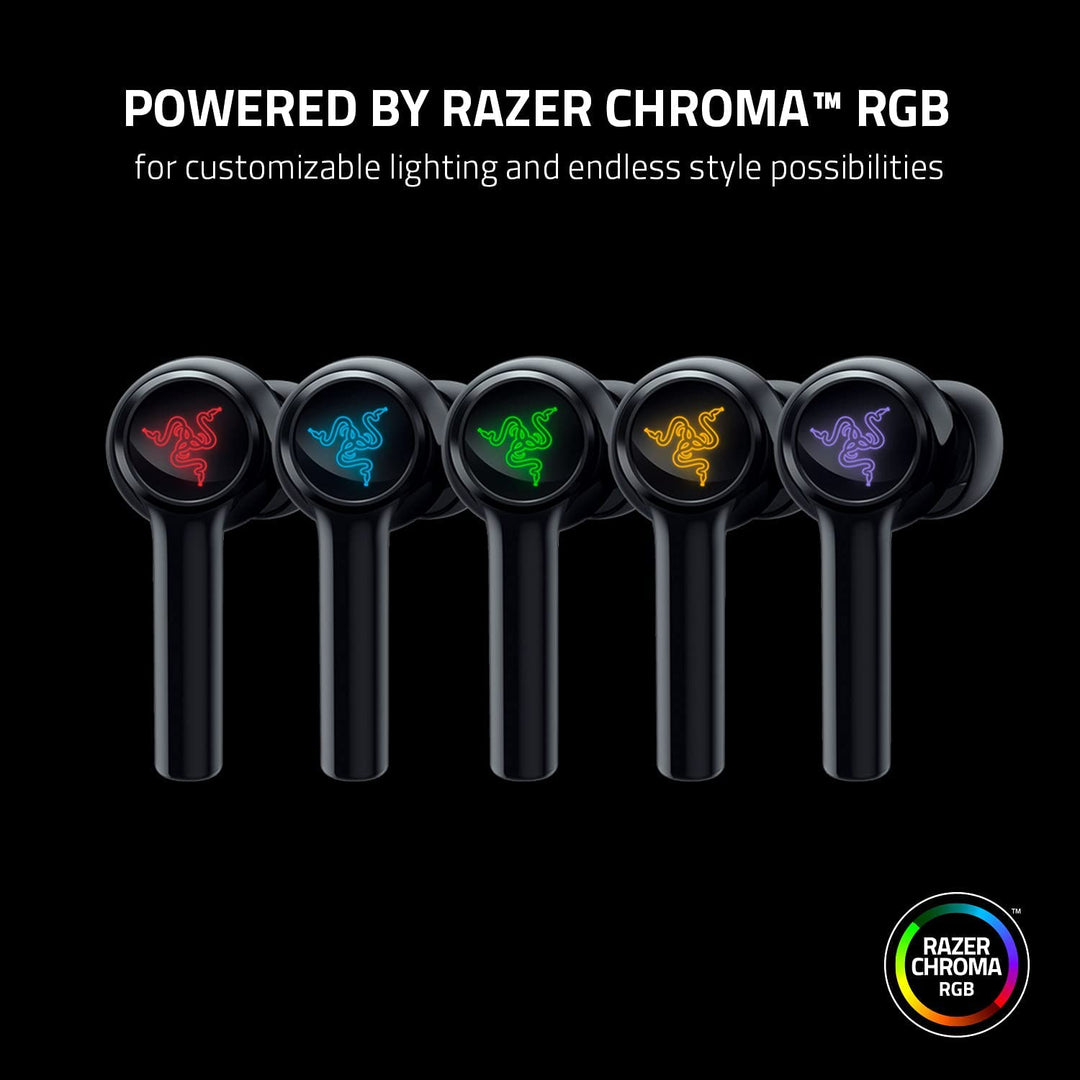 Audífonos Razer Hammerhead True Wireless Gen 2 Low Latency - Achorao