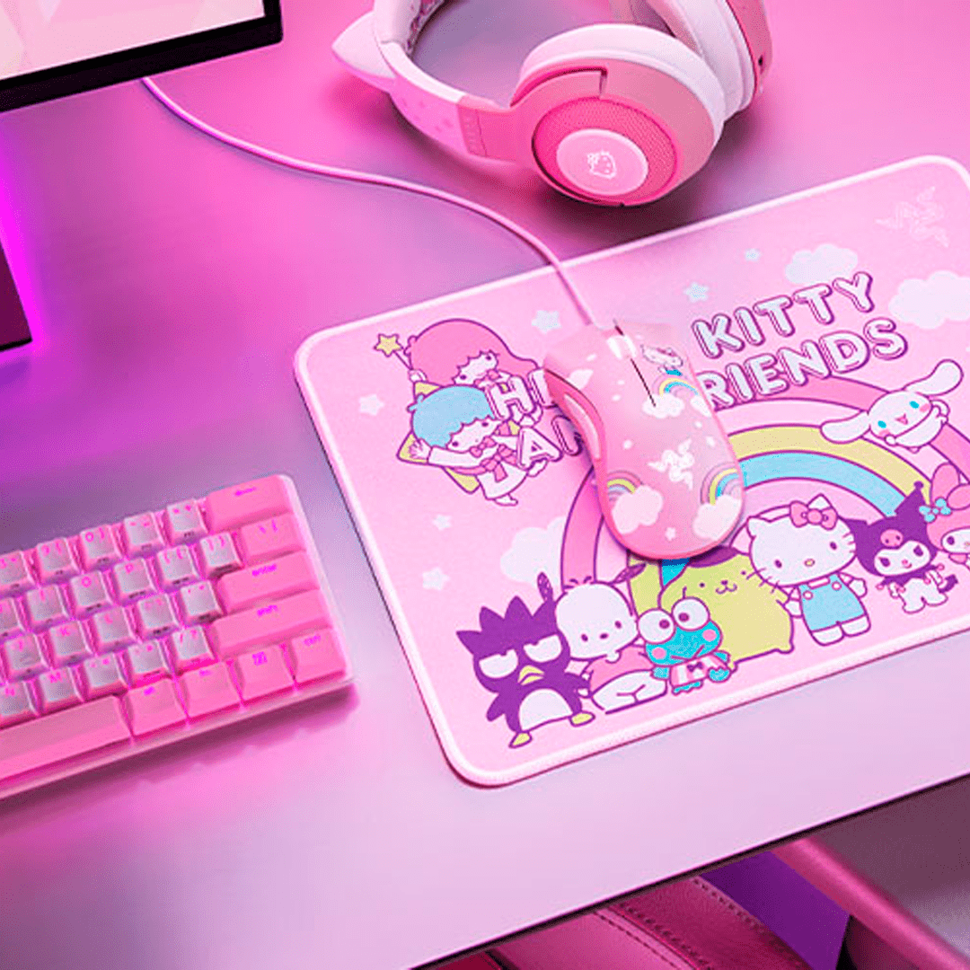 Audífonos Razer Kraken Hello Kitty Wireless Baja Latencia USB - Achorao