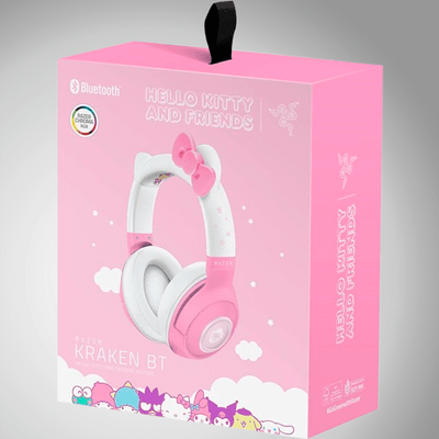 Audífonos Razer Kraken Hello Kitty Wireless Baja Latencia USB - Achorao