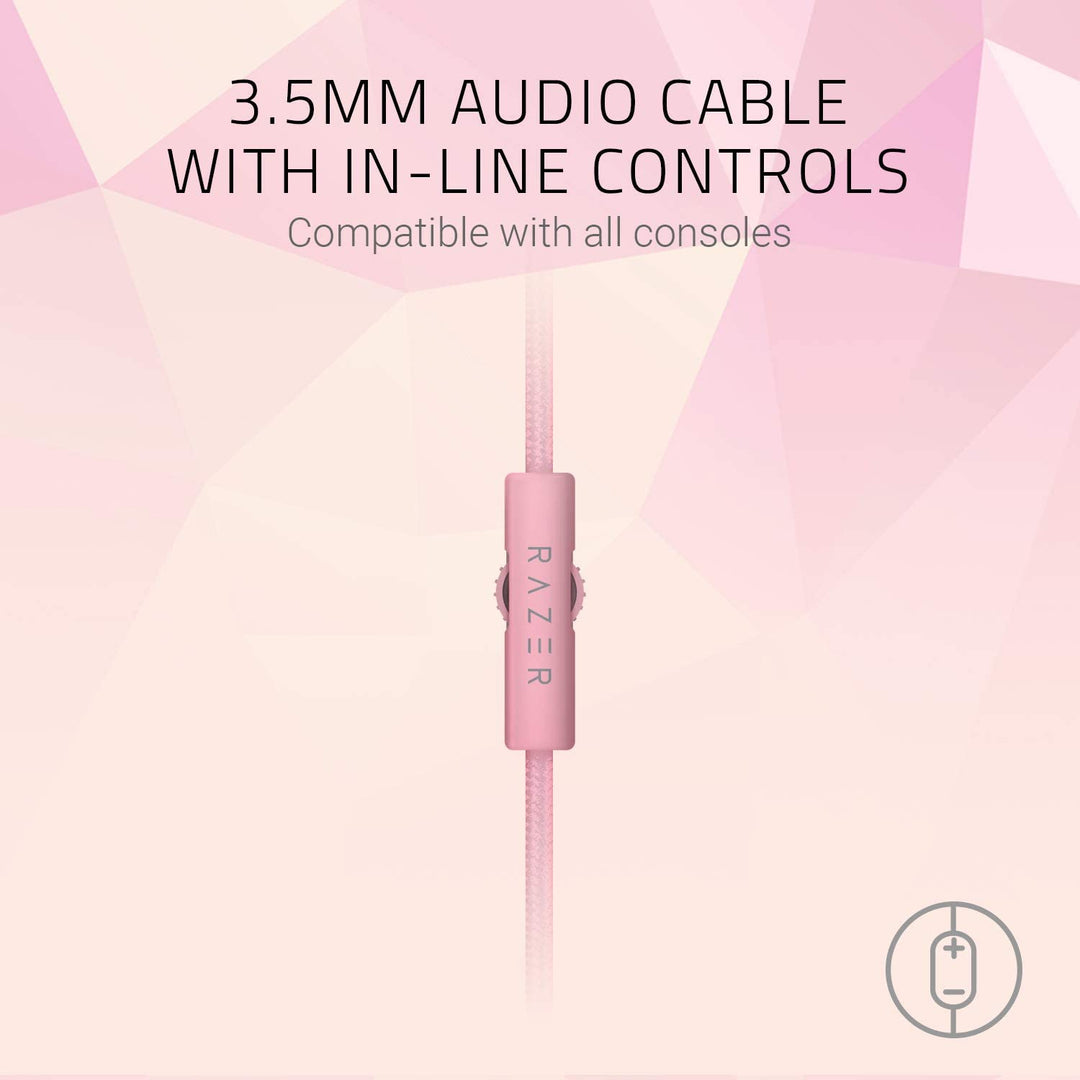 Audífonos Razer Kraken Quartz Multiplataforma 7.1 Surround - Achorao