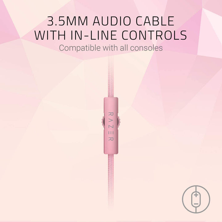 Audífonos Razer Kraken Quartz Multiplataforma 7.1 Surround - Achorao