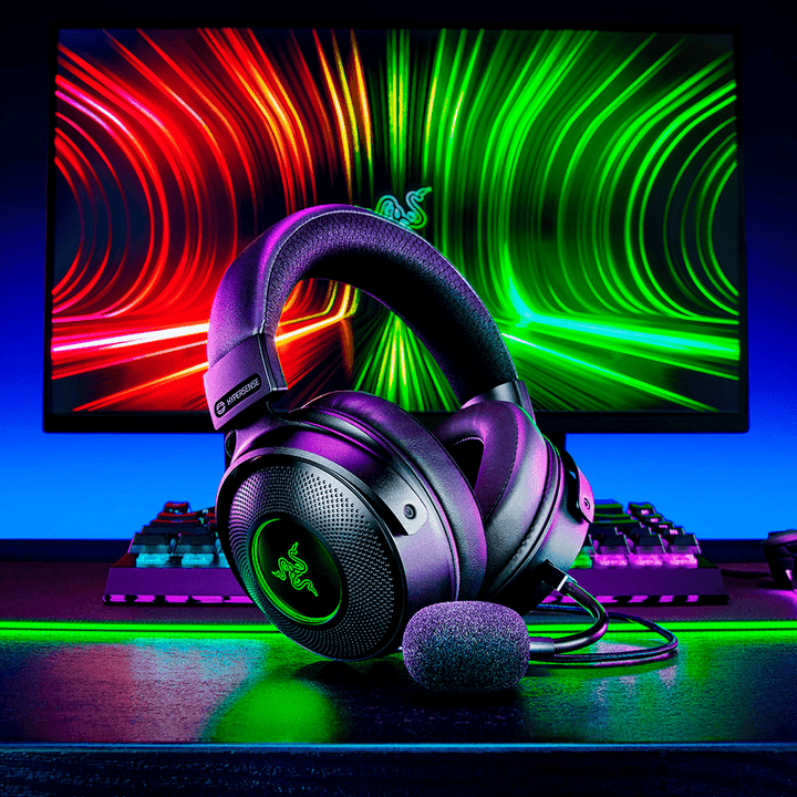 Audífonos Razer Kraken V3 Hypersense THX Spatial Audio Usb - Achorao