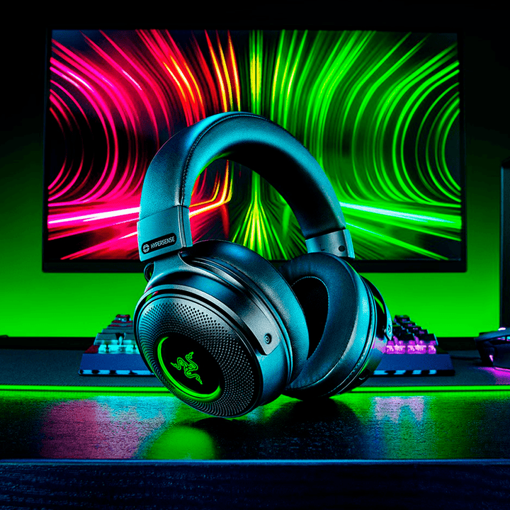 Audífonos Razer Kraken V3 Pro Wireless Hypersense THX Audio - Achorao