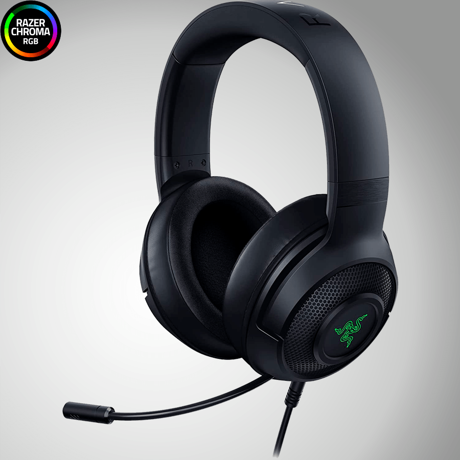 Audífonos Razer Kraken V3 X Usb 7.1 Cardioide HyperClear - Achorao