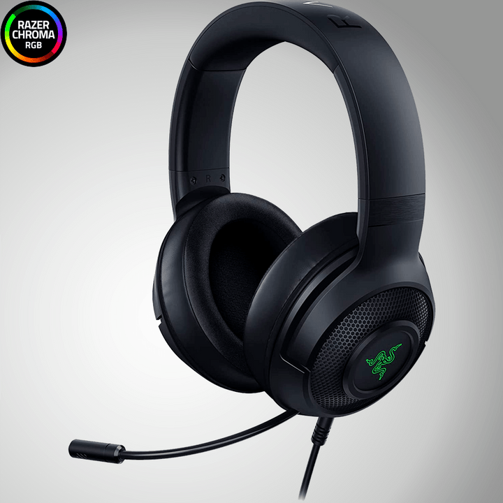 Audífonos Razer Kraken V3 X Usb 7.1 Cardioide HyperClear - Achorao