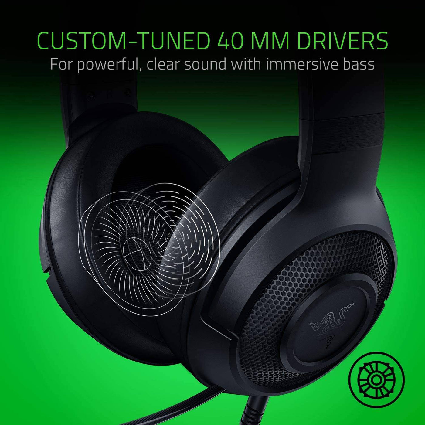 Audífonos Razer Kraken X Lite Surround Audio Posicional - Achorao