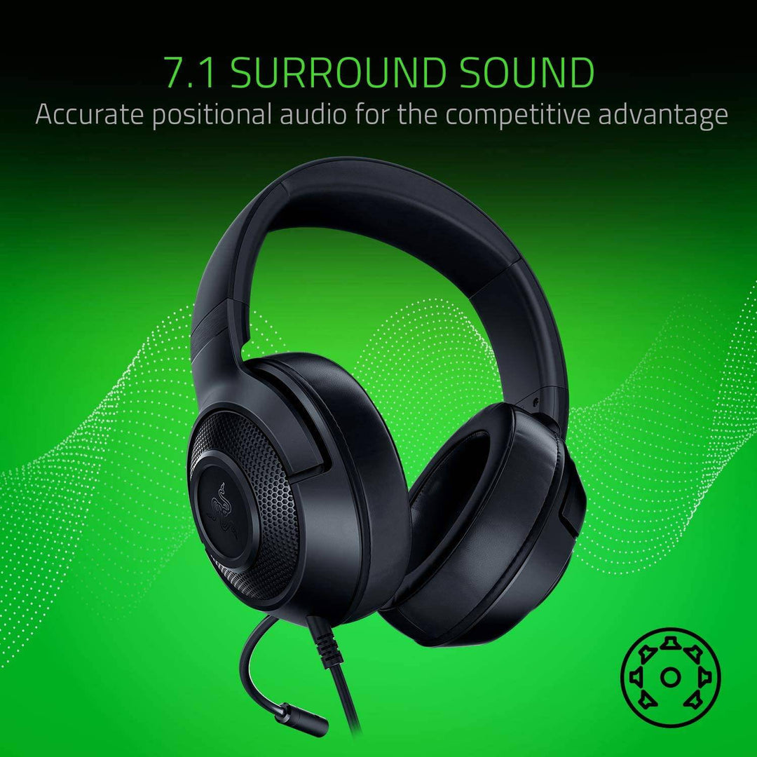 Audífonos Razer Kraken X Lite Surround Audio Posicional - Achorao