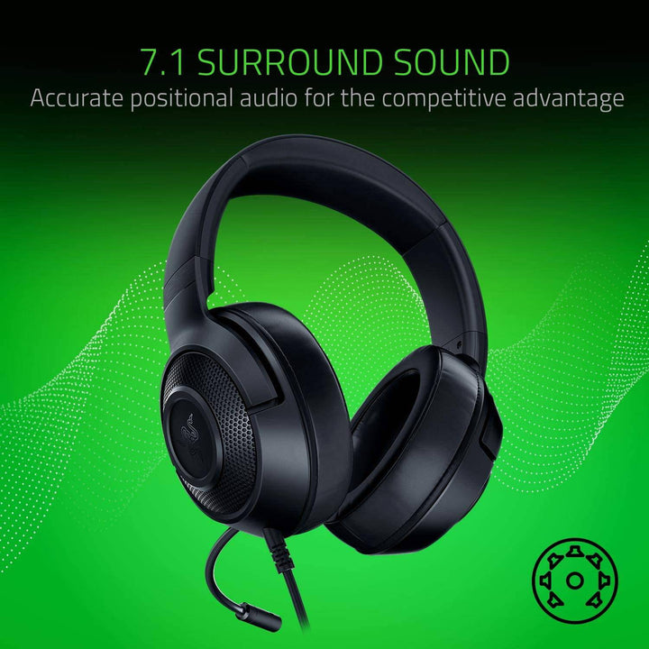 Audífonos Razer Kraken X Lite Surround Audio Posicional - Achorao