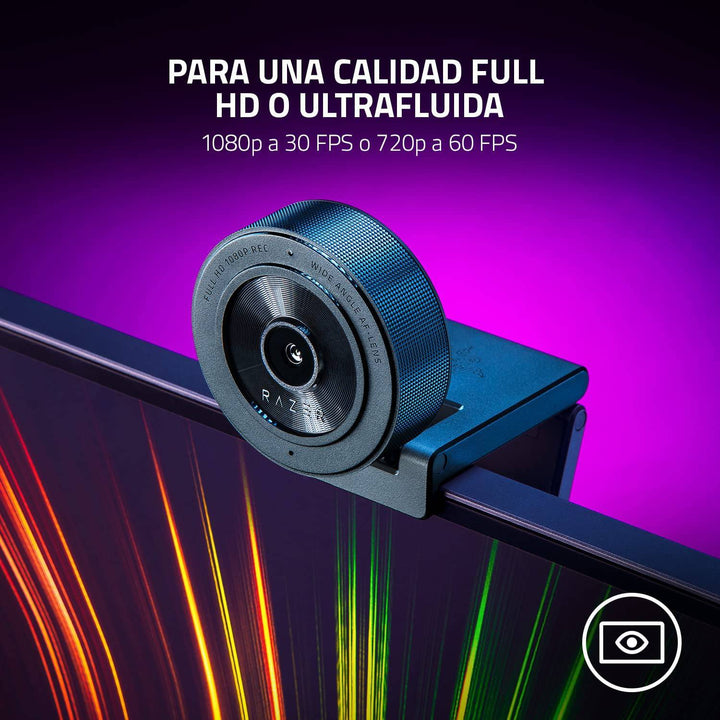 Cámara Web Kiyo X para Streaming hasta 60Fps Plug n Play - Achorao