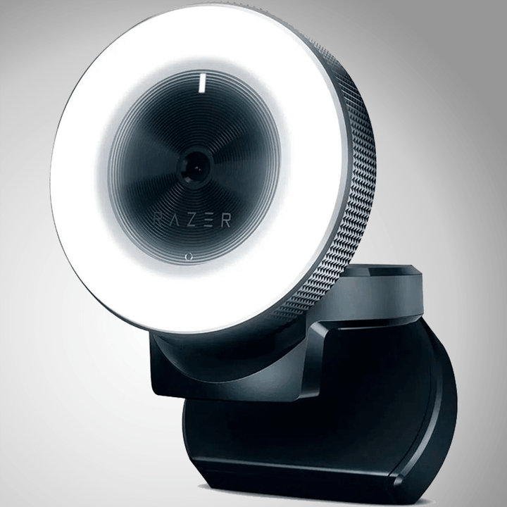 Camara Web Razer Kiyo c/Luces Led Ring Full HD 1080p USB - Achorao