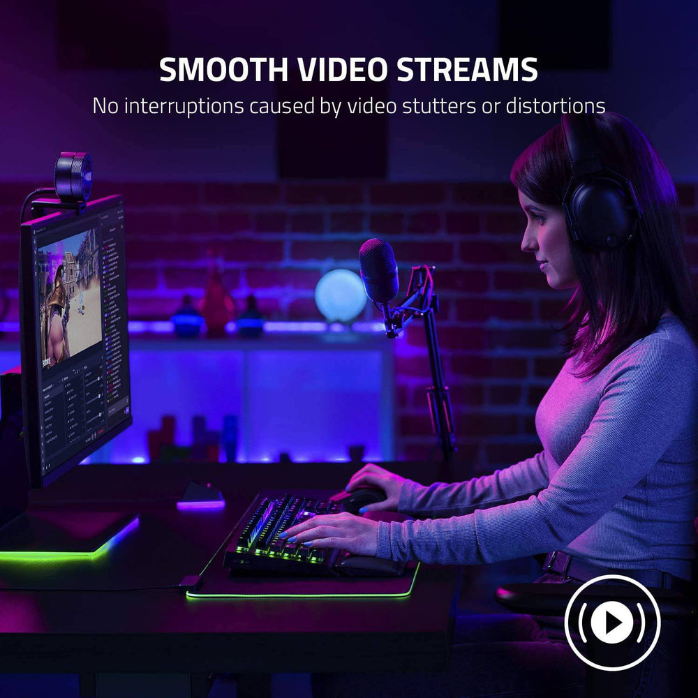 Camara Web Razer Kiyo Pro Full HD 1080p a 60fps USB 3.0 - Achorao
