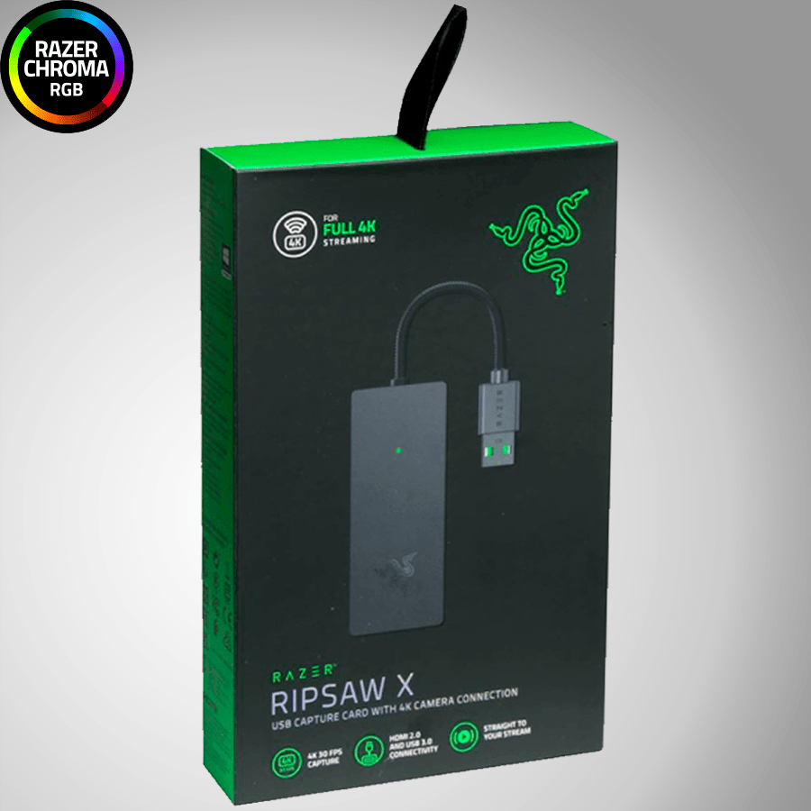 Capturador de video Razer Ripsaw X Hd Usb 4k Streaming - Achorao
