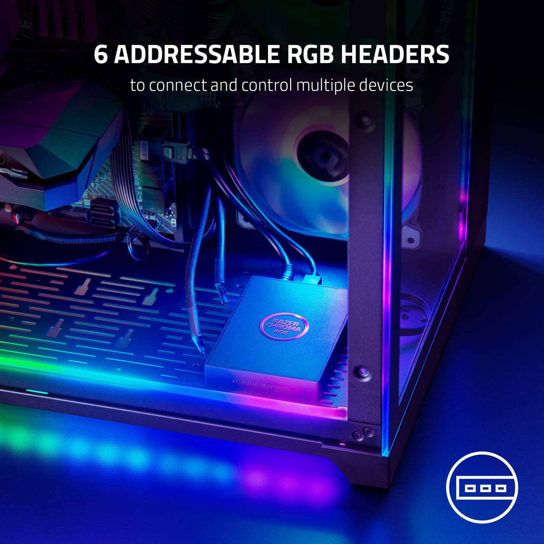 Controlador de luz RGB Razer para Case - Achorao