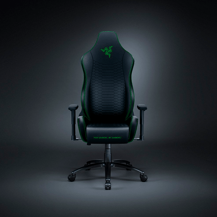 Silla Gamer Razer Iskur X Ergonómica p/ Largas Sesiones Black/Green - Achorao