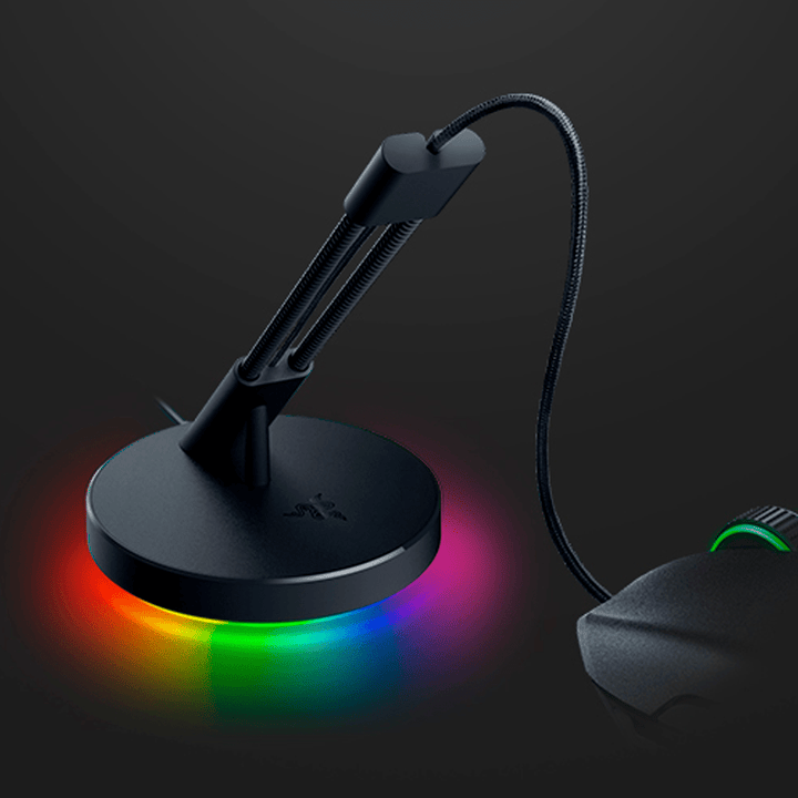 Sujetador De Cables Razer Bungee V3 RGB Chroma Black - Achorao