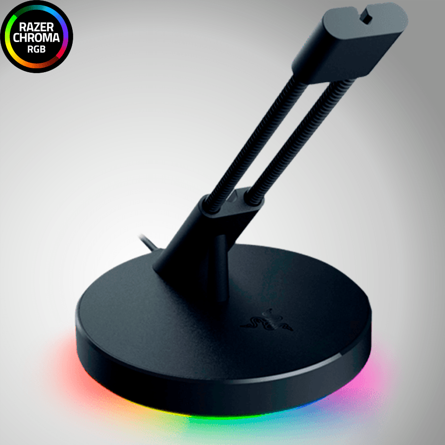 Sujetador De Cables Razer Bungee V3 RGB Chroma Black - Achorao