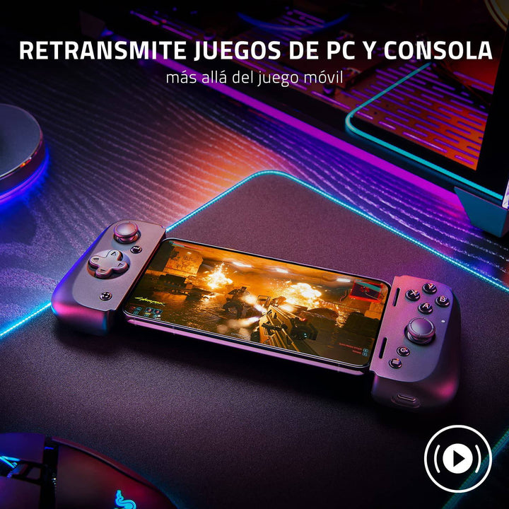Control de Juegos Razer Kishi V2 Gen para Android Black - Achorao