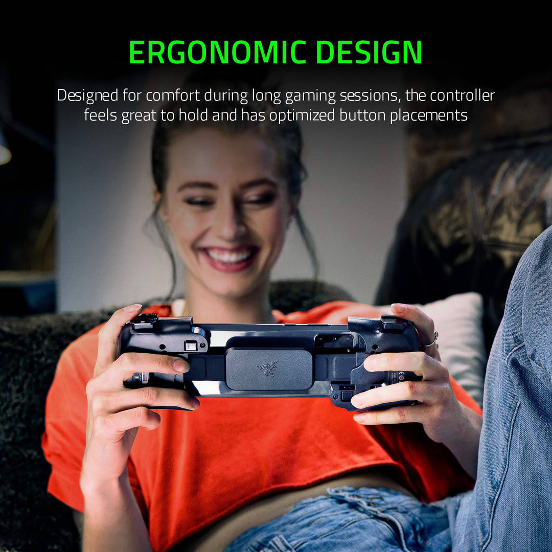 Control Razer Kishi Black Analógico P/ Smartphone CoD PUBG - Achorao
