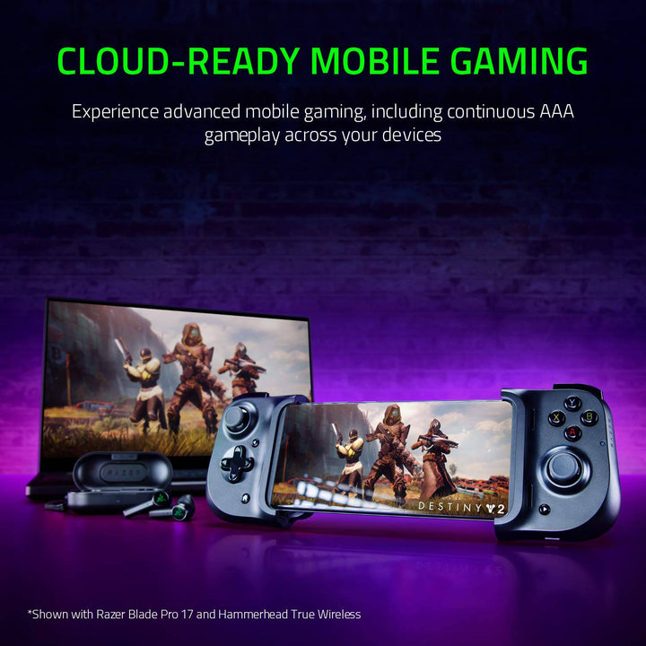 Control Razer Kishi Black Analógico P/ Smartphone CoD PUBG - Achorao