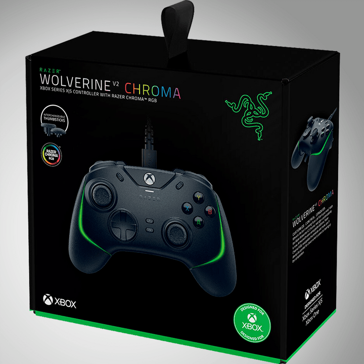 Gamepad Razer Wolverine V2 Black Colección Xbox PC - Achorao