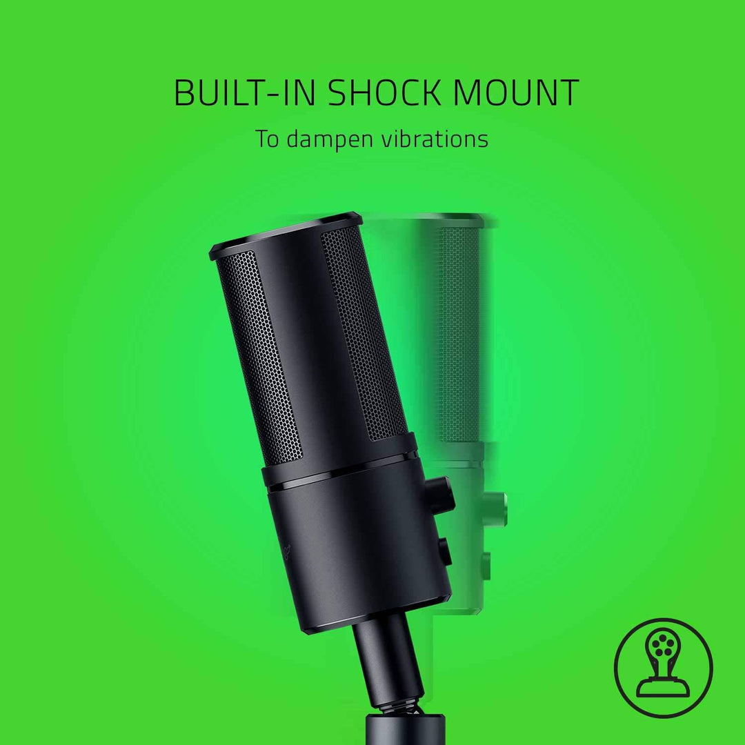 Micrófono Razer Seiren Emote USB c/ Pantalla Led Emoji Streaming - Achorao