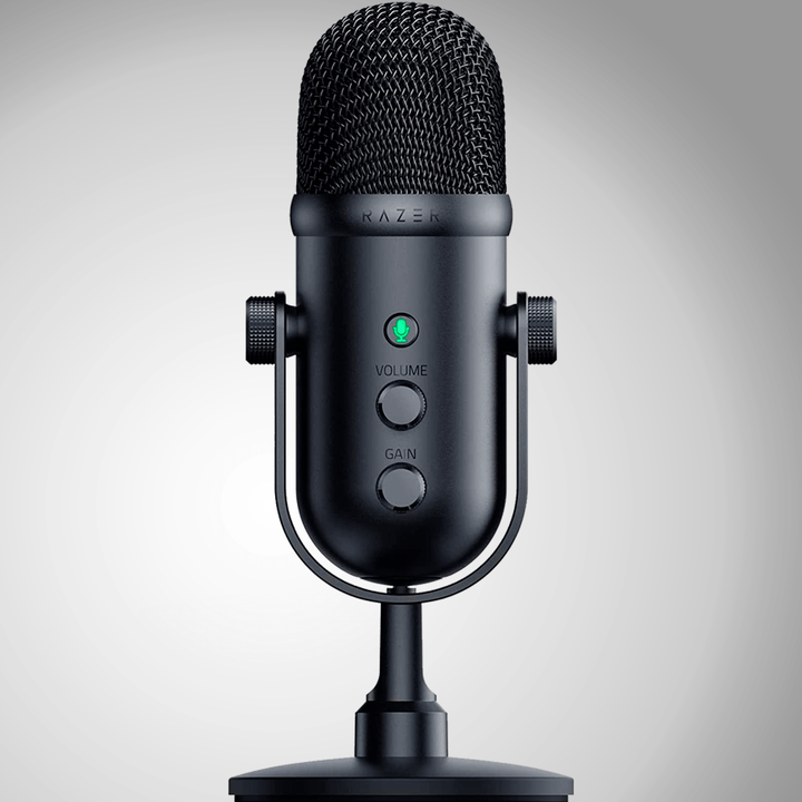 Micrófono Razer Seiren V2 Pro Condensador p/ Contenido USB(P163B) - Achorao