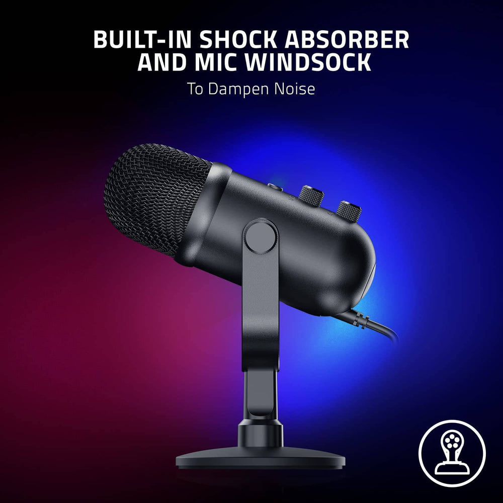 Micrófono Razer Seiren V2 Pro Condensador p/ Contenido USB(P163B) - Achorao