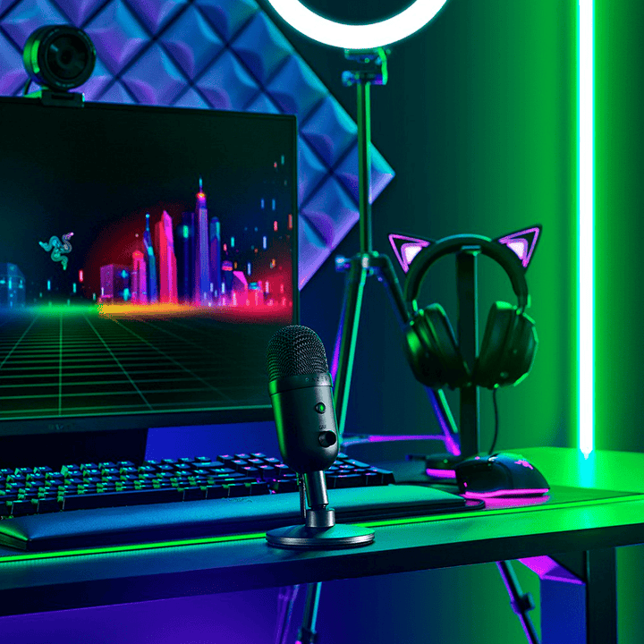 Micrófono Razer Seiren V2 X Supercardioide para Streaming(P163B) - Achorao