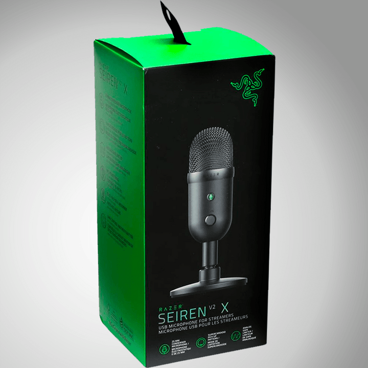Micrófono Razer Seiren V2 X Supercardioide para Streaming(P163B) - Achorao