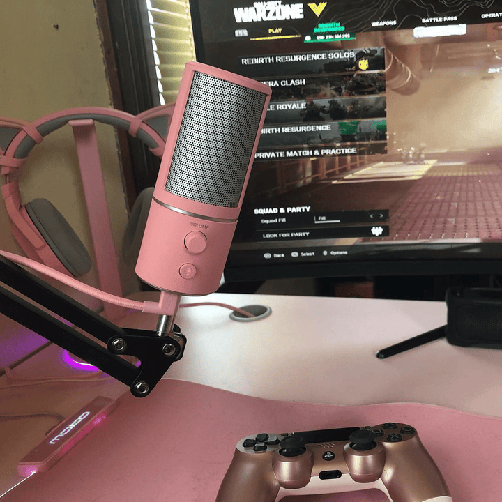 Micrófono Razer Seiren X Condensador Streaming Can. de Ruido - Achorao